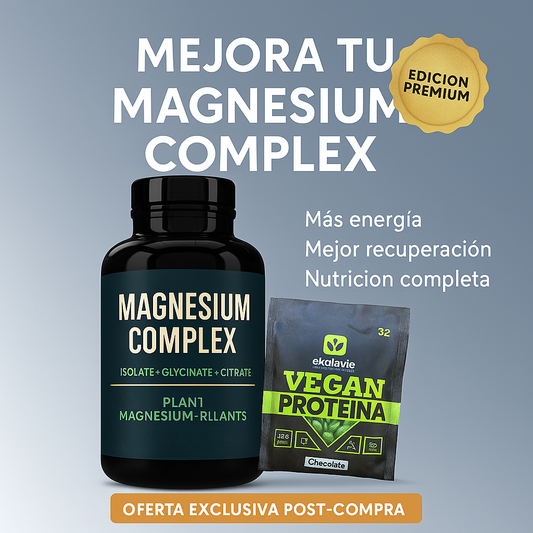 Complejo De Magnesio - EDICION PREMIUM PARA MAS ABSORCIÓN Y RETENCIÓN